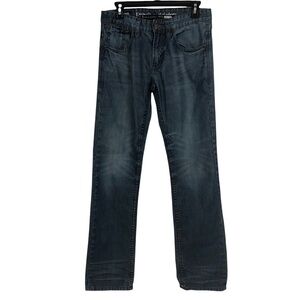 I JEANS BY BUFFALO Men’s Blue Jeans Size W29/L32 ETHAN Super Slim Distressed